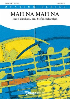 Mah Na, Mah Na Concert Band/Harmonie and Baritone Saxophone Partitur