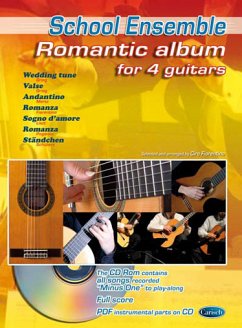 Ciro Fiorentino, Romantic Album for 4 Guitars 4 Guitars Buch Ciro Fiorentino, Romantic Album for 4 Guitars 4 Guitars Buch
