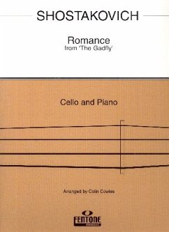 Cover Romance from the Gadfly for cello and piano