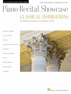 Cover Piano Recital Showcase - Classical Inspirations
