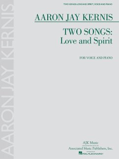 Cover Aaron Jay Kernis, Two Songs - Love And Spirit Vocal and Piano Buch