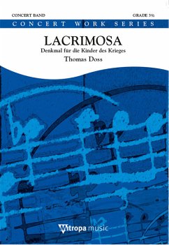 Cover Thomas Doss, Lacrimosa Concert Band/Harmonie Partitur