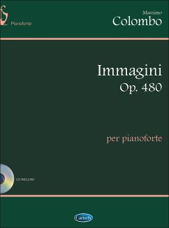 Massimo Colombo, Colombo Immagini Op480 Klavier Buch + CD Massimo Colombo, Colombo Immagini Op480 Klavier Buch + CD