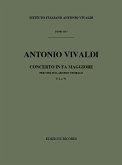 A. Vivaldi Concerti Per Vl., Archi E B.C.: In Fa Rv 289 Concerti Per Violino