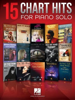 Cover 15 Chart Hits for Piano Solo