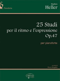 Cover Stephen Heller, 25 Studi per Il Ritmo e l'espressione Op.47 Klavier Buch