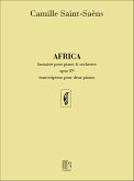 Africa op.89 pour piano et orchestre pour 2 pianos 2parties