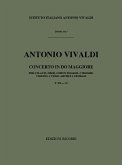 Concerto do maggiore F.XII,23 für 2 Flöten, Oboe, Engl. Horn, 2 Trp, Streicher und 2 Cembali, Partitur Concerto do maggiore F.XII,23 für 2 Flöten, Oboe, Engl. Horn, 2 Trp, Streicher und 2 Cembali, Partitur