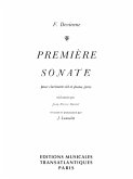 Sonate no.1 pour clarinette et piano