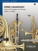 James L. Hosay, Piper's Rhapsody Concert Band/Harmonie Partitur + Stimmen