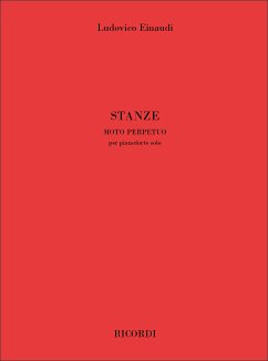 Cover Ludovico Einaudi, Moto perpetuo Klavier Buch