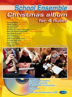 Massimiliano Torsiglieri, Christmas Album for 4 Flutes 4 Flöten Buch + CD