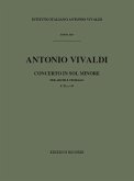 A. Vivaldi Concerti Per Archi E B.C.: In Sol Min. Rv 154 Concerti Per 2 Sinfonie Per Archi