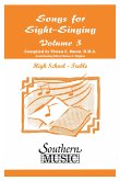 Bobby Siltman Songs For Sight-Singing Volume 3-Hs-Ssa SSA Chorpartitur