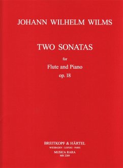 Cover 2 Sonaten op.18 für Flöte und Klavier