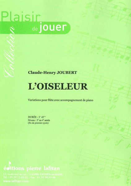 L'Oiseleur pour flute et piano