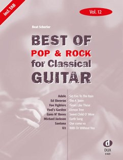 Cover Best Of Pop & Rock for Classical Guitar 12