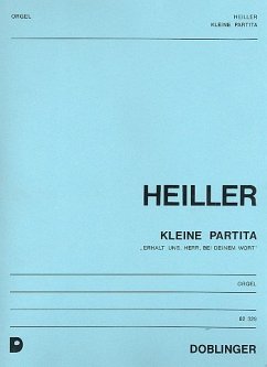 Cover Erhalt uns Herr bei deinem Wort Kleine Partita für Orgel