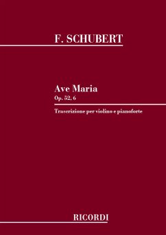Cover Ave Maria op.52,6 für Violine und Klavier (erleichterte Ausgabe)