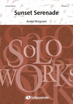 Cover André Waignein, Sunset Serenade Concert Band/Harmonie and Flute Partitur