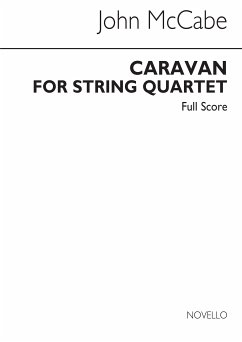 Cover John McCabe, Caravan Streichquartett Partitur