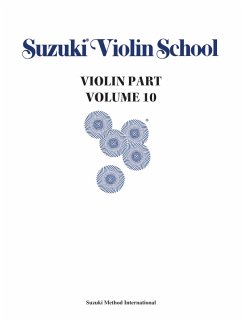 Cover Suzuki Violin School Violin Part, Volume 10
