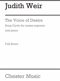 Cover Judith Weir: The Voice Of Desire Soprano, Piano Accompaniment Vocal Album
