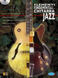 Cover Giovanni Monteforte, Elementi Fondamentali della Chitarra Jazz Gitarre Buch
