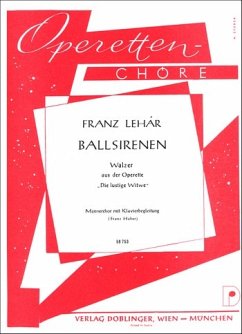 Ballsirenen für Männerchor und Klavier Partitur (dt)