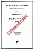 Strauß, Johann (Sohn) Künstlerleben Akkordeonorchester Stimmenset