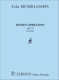 Mendelssohn Rondo Capriccioso Piano (Fournir Dc09550 Vol2 Piano