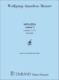 W.A. Mozart Sonates (N. 1-9) Revision Par Camille Saint Saens Piano