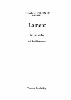 Cover Lament for 2 violas 2 scores, archive copy
