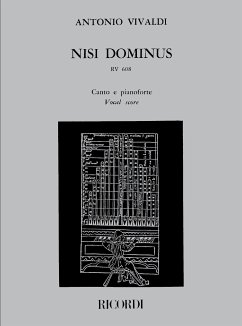 Cover Nisi dominus RV608 per contralto, archi et bc canto e pianoforte (la/en)