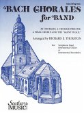 Bach Chorales For Band Bach Chorales For Band
