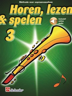 Cover Horen, lezen & spelen 3 sopraansaxofoon