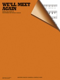 Cover We'll Meet Again Piano, Vocal & Guitar (with Chord Boxes) Single Sheet
