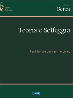 Cover Franco Benzi, Teoria E Solfeggio Facili Letture Per Il I Corso Alle Instrumente Buch
