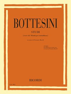 Cover Giovanni Bottesini, Studi (tratti dal 'Metodo per contrabbasso') Double Bass Book