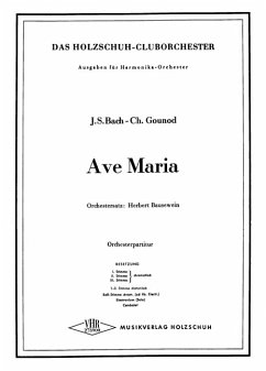 Bach, Johann Sebastian Ave Maria Akkordeonorchester Partitur