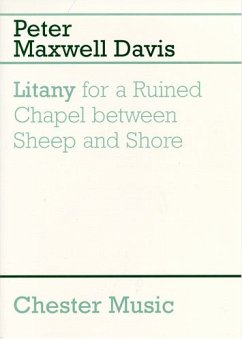 Cover Litany for a Ruined Chapel between Sheep and Shore for Trumpet solo