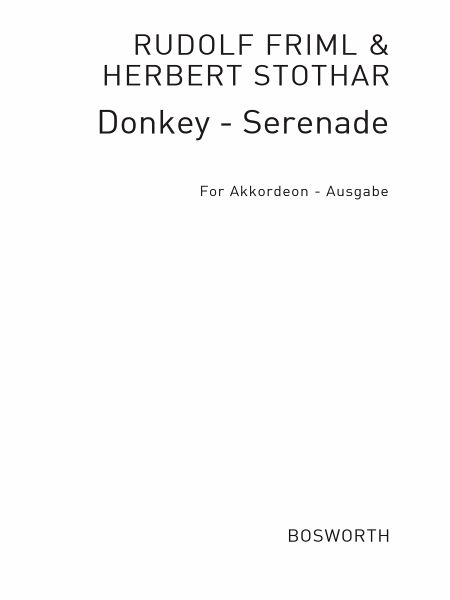 Donkey-Serenade für Akkordeon