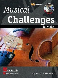 Cover Wim Meuris_Jaap van Elst Musical Challenges Violine und Klavier Buch + 2 CDs