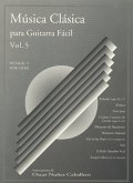 CARMK12601 Música Clásica para Guitarra Fácil, Volumen 5 CARMK12601 Música Clásica para Guitarra Fácil, Volumen 5