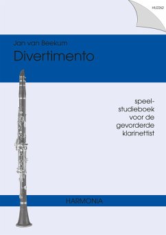 Cover Divertimento Speel-Studieboek voor de gevorderde Klarinettist
