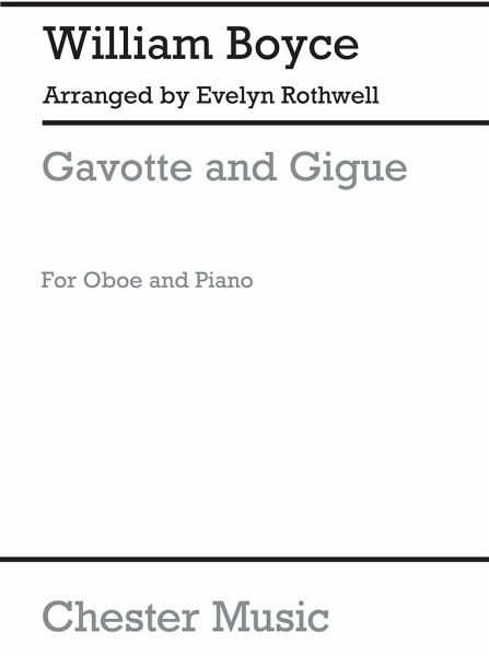Gavotte and Gigue for oboe and piano
