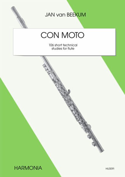 Con moto 106 short technical studies for flute Con moto 106 short technical studies for flute