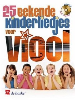 Cover 25 bekende kinderliedjes Violin Buch + CD
