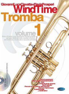 Cover Gianluca Ciavatta, Windtime - Metodo di Tromba Trumpet Buch + CD-ROM
