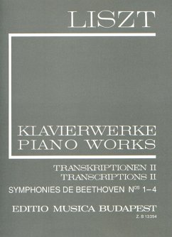 Cover Klavierwerke Serie 2 Band 17 Transkriptionen Band 2 broschiert